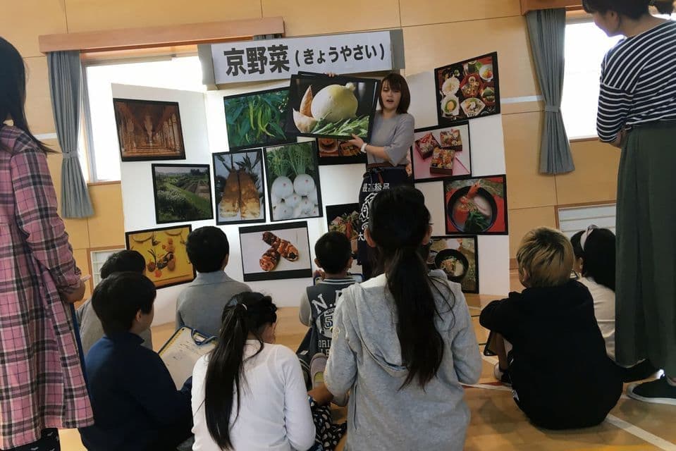 京野菜ブース